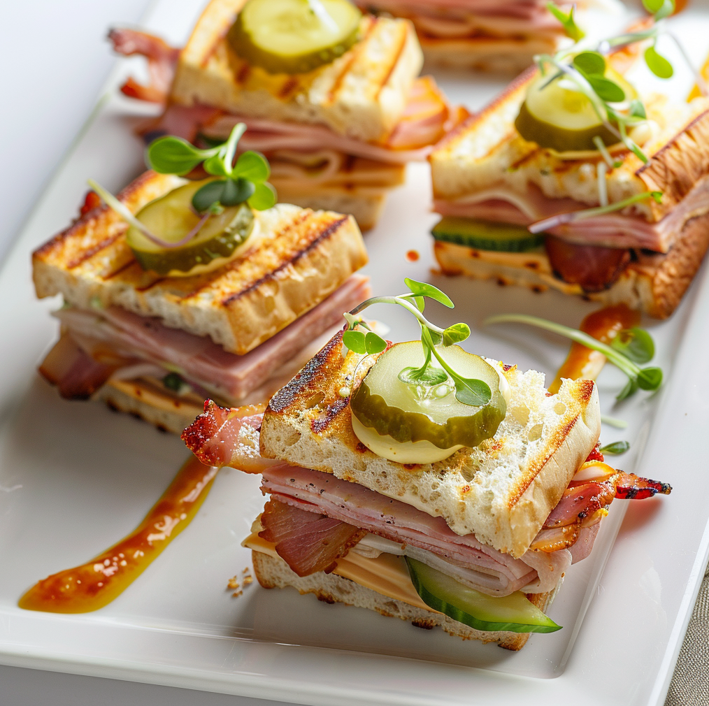 Mini Cuban Sandwiches