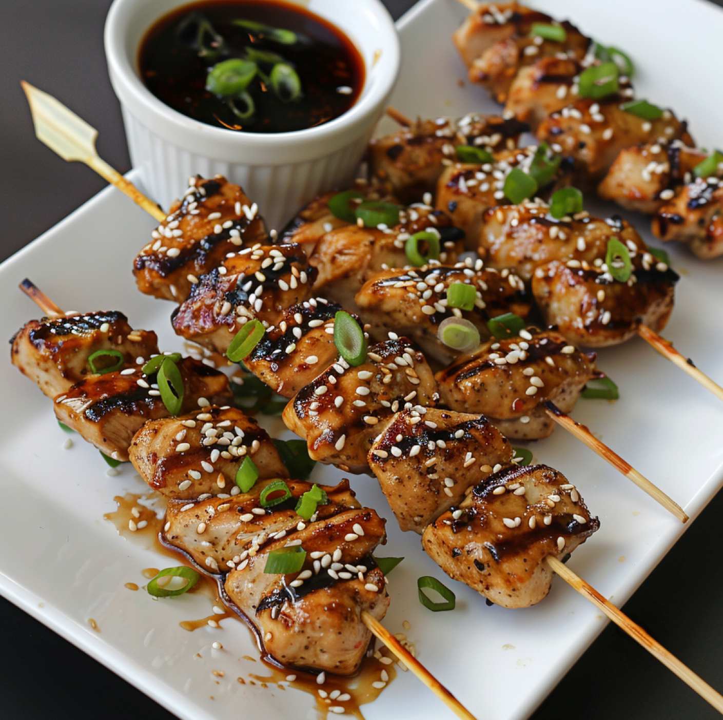Sesame Seed Chicken Satay