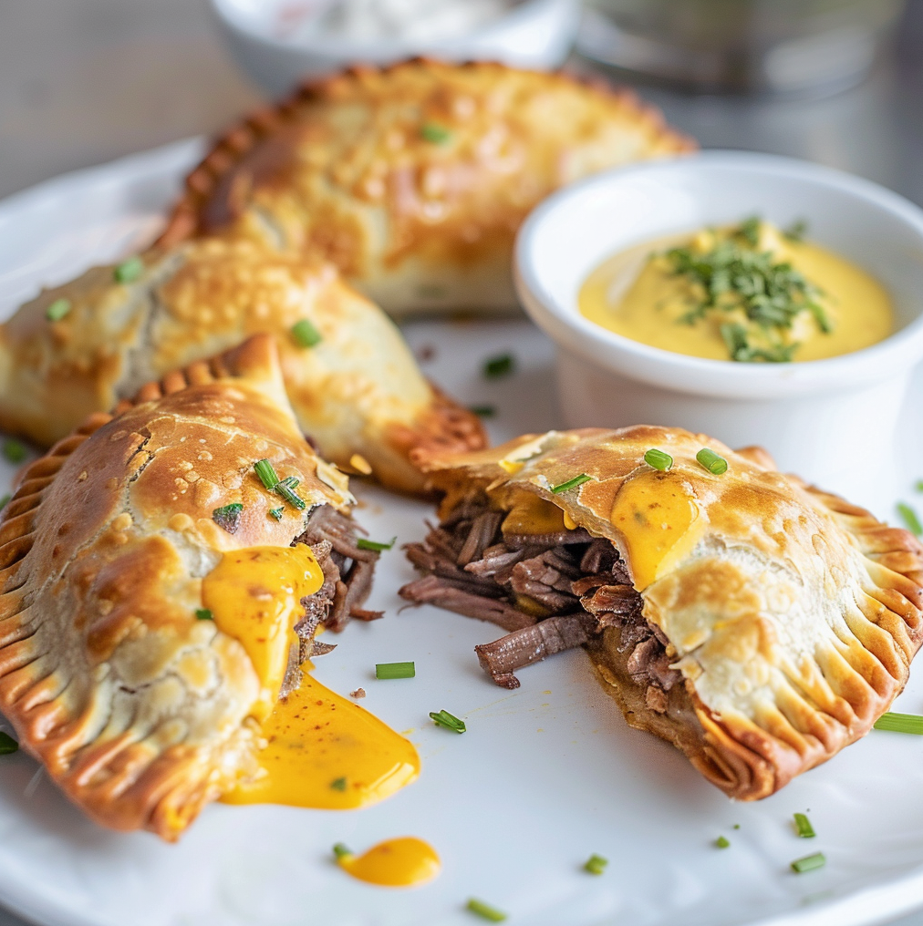 Short Rib Manchego Empanadas