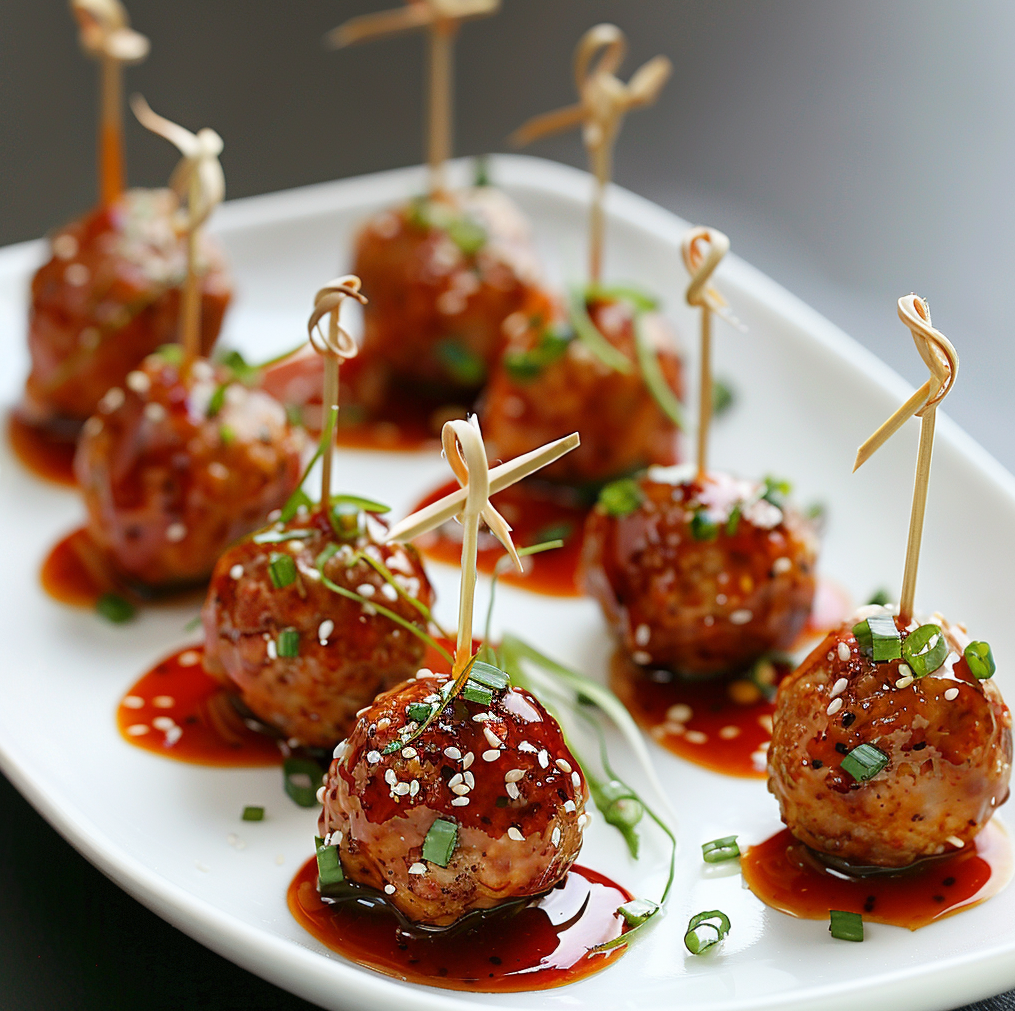 Spicy Chicken Meatballs