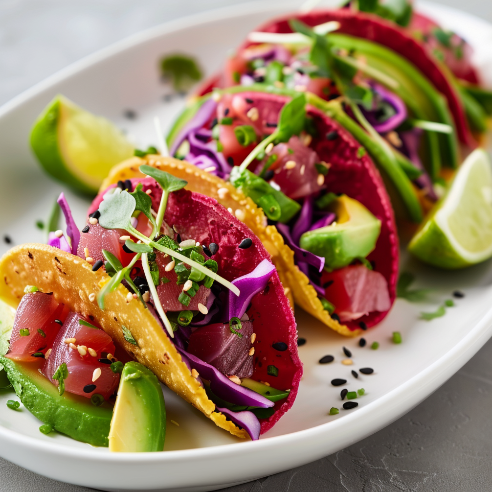Mini Tuna Tacos