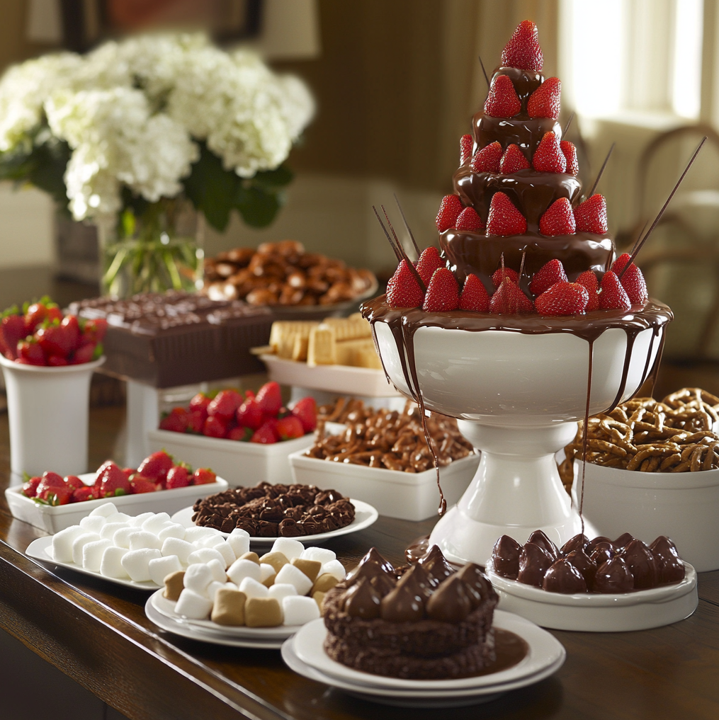 Chocolate Fondue Fountain
