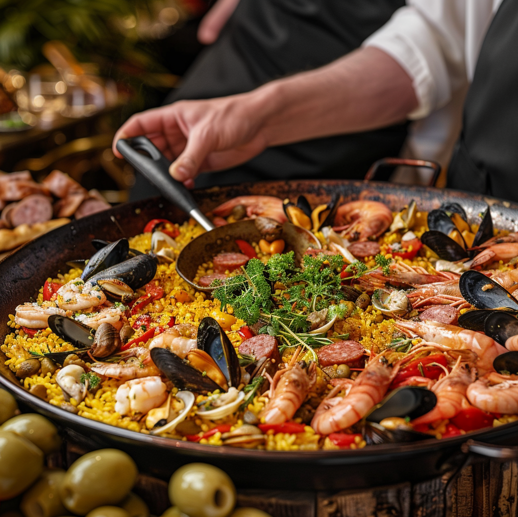 Seafood Paella