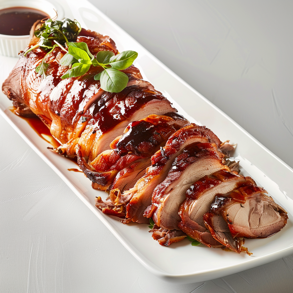 Whole Suckling Pig with Plum Sauce