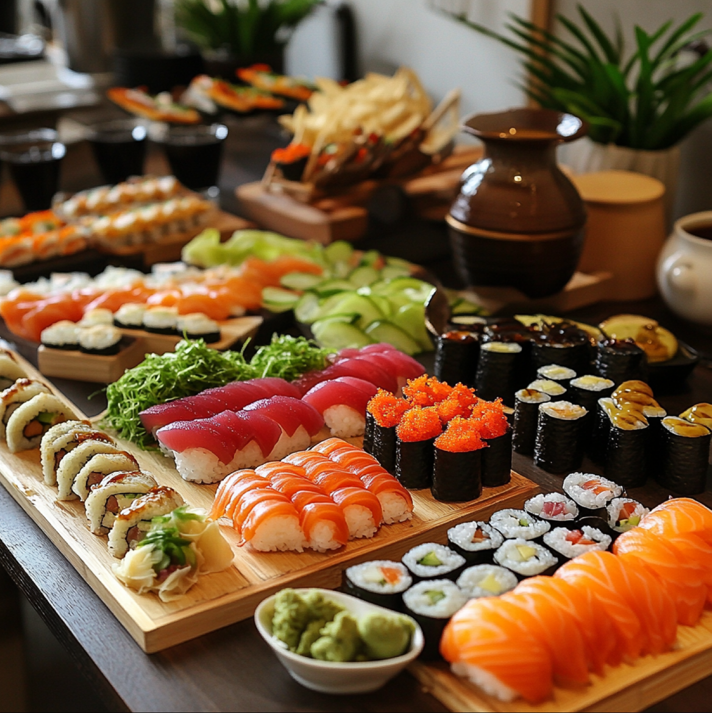 Sushi and Sashimi Station