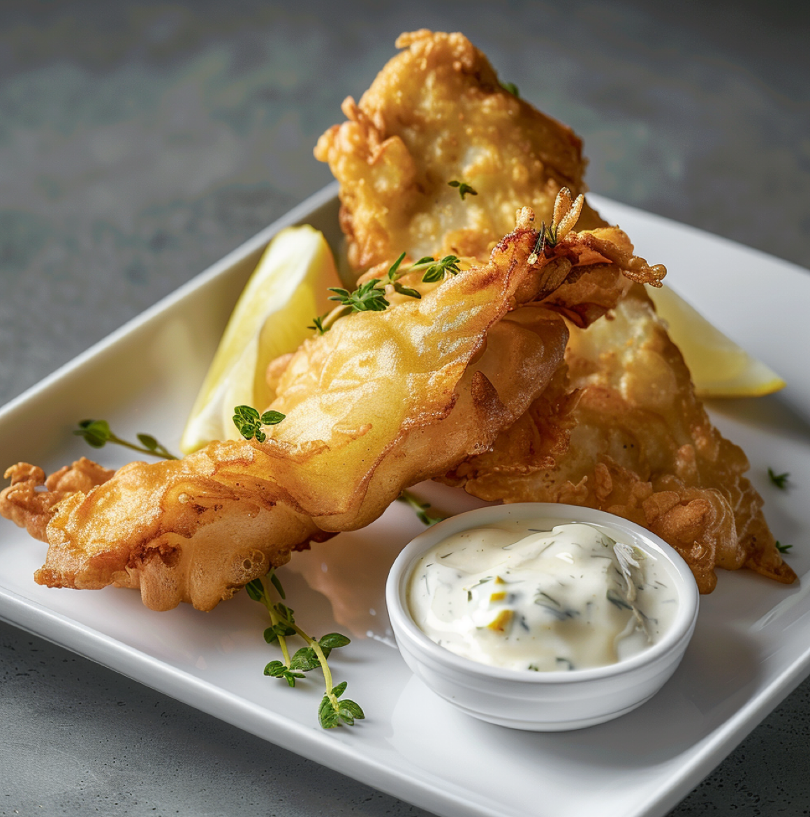 Beer Batter Fried Cod