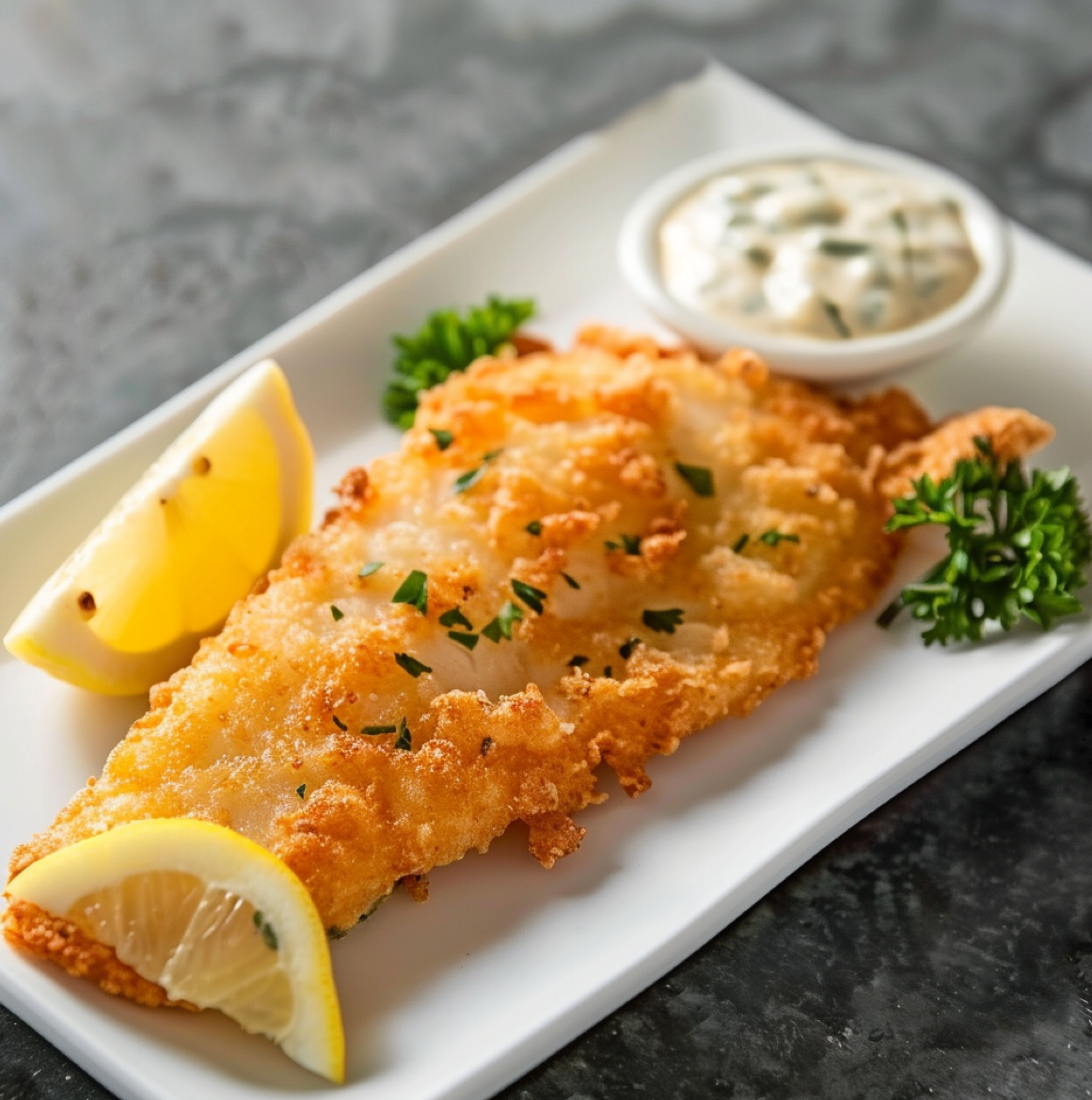 Fried Flounder