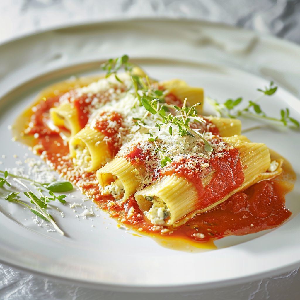 Manicotti Marinara