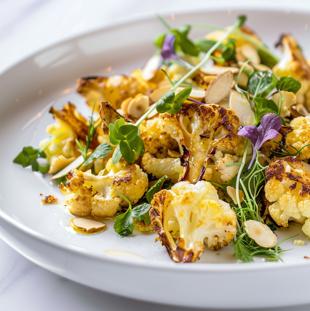 Roasted Cauliflower Salad