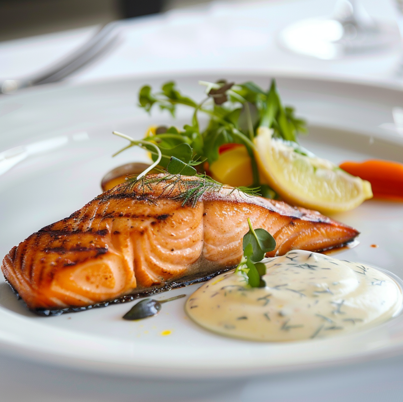 Grilled Salmon