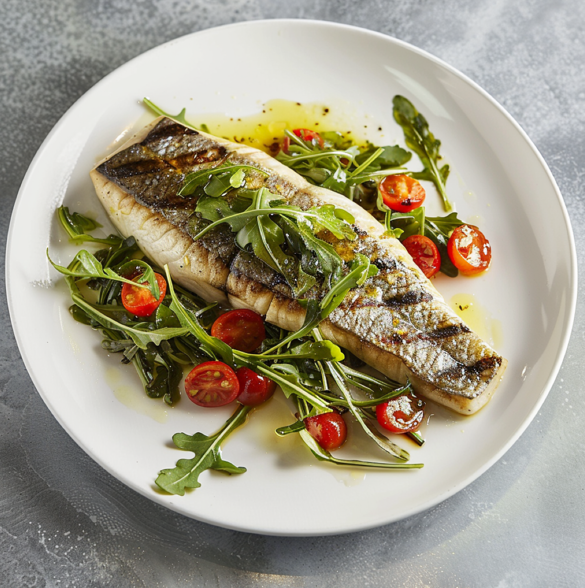 Grilled Branzino Filet