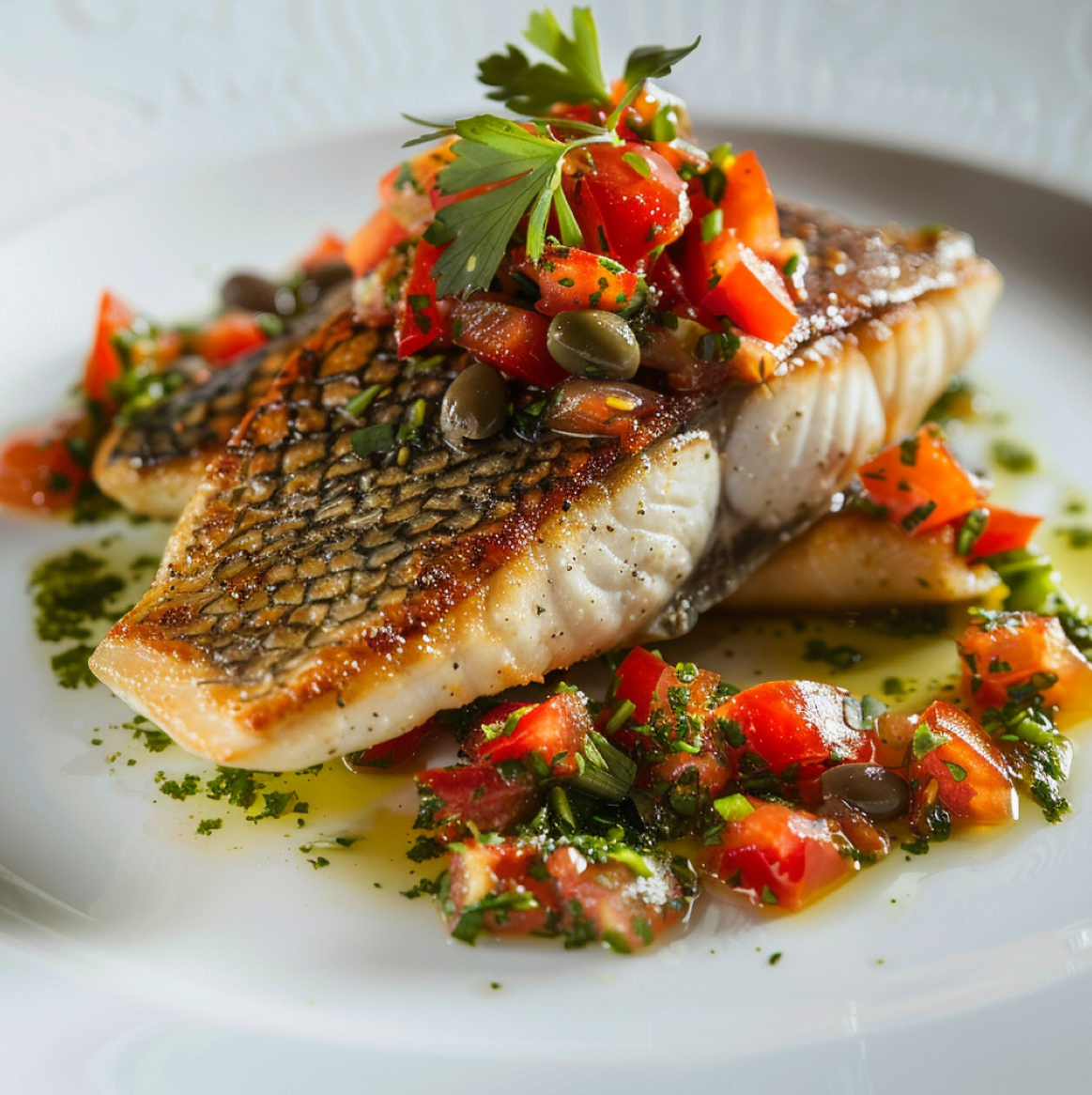 Seared Red Snapper