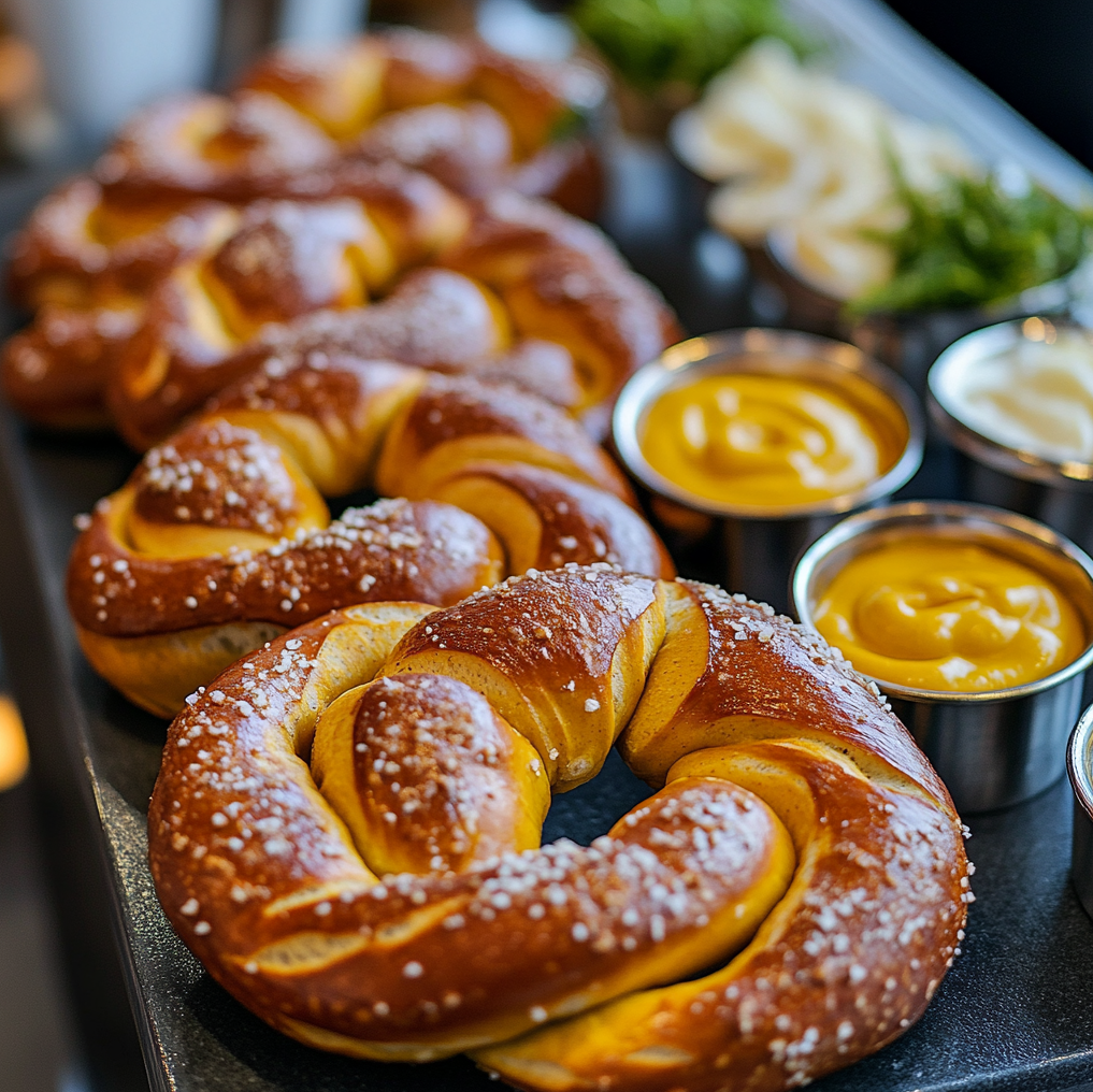 Hot NY Style Pretzels