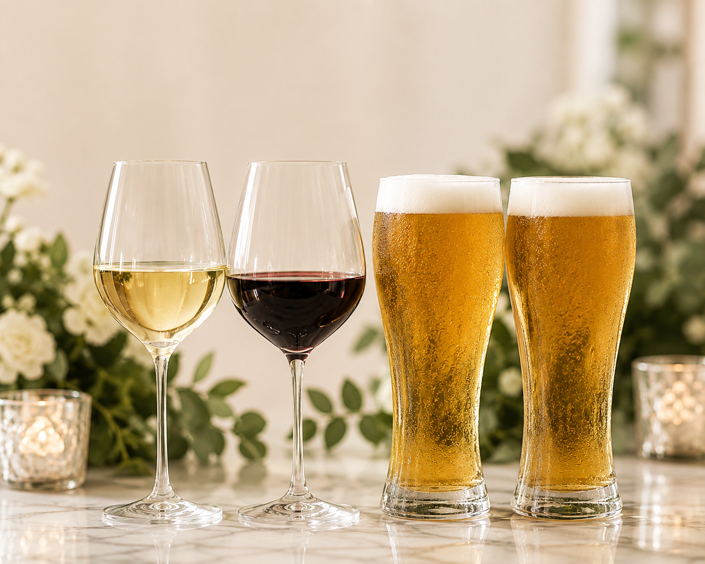 Unlimited House Wine and Draft Beer 5 hours